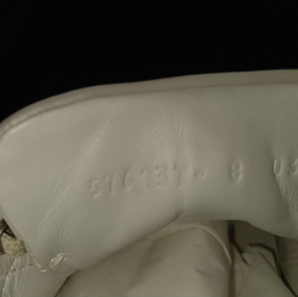 White Blade Ace Sneakers - Picture 6 of 6